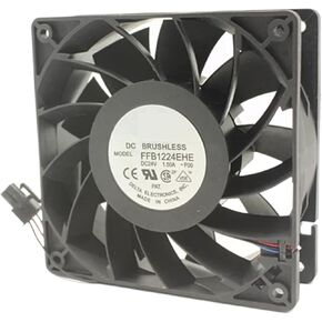 ل FFB1224EHE-F00 24V 1.5A 36W 4650RPM 12 سنتيمتر 12038 120x120x38 مللي متر مزدوجة الكرة تحمل مروحة التبريد in Kuwait