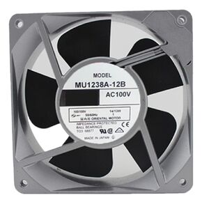 ل MU1238A-12B التيار المتناوب 100 فولت 14/13 واط 50/60 هرتز 12 سنتيمتر 12038 120x120x38 مللي متر الألومنيوم الإطار التدفق المحوري مروحة التبريد in Kuwait