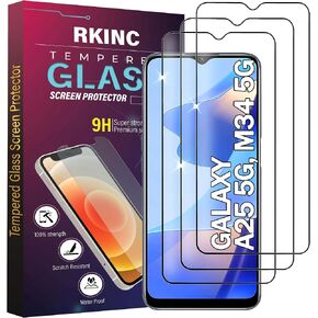 RKINC Screen Protector [4-Pack] for Samsung Galaxy A11 / Galaxy M11, Tempered Glass Film Screen Protector, 0.33mm [LifetimeWarranty][Anti-Scratch][Anti-Shatter] in Kuwait