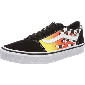 أحذية رياضية منخفضة الرقبة للجنسين من Vans، رمادي ((C/أصفر) رمادي ثلجي/دينيم حمضي Q70)، 12 US نسائي in Kuwait