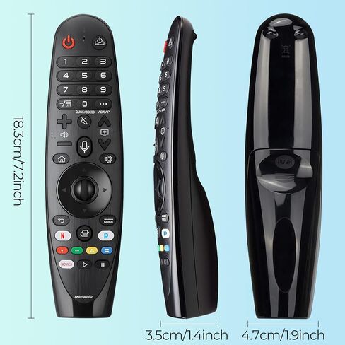 Replacement Voice LG Magic Remote Control AKB75855501, Universal LG TV Remote AN-MR20GA with Pointer Function for OLED QNED 4K NanoCell Webos Smart TV, Replaced MR19BA MR18BA MR21 MR22 MR23 MR24 in Saudi Arabia