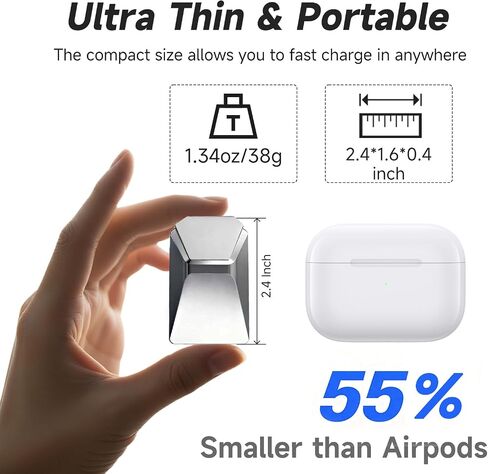 شاحن USB C لشاحن iPhone 16/15 شحن سريع، تصميم سلسلة مفاتيح GaN كتلة شاحن حائط سريع مع عبوتين USB C إلى C & C إلى كابل Lightning، قابل للطي وصغير الحجم لهاتف iPhone 17/16/15، iPad (رمادي) in Kuwait