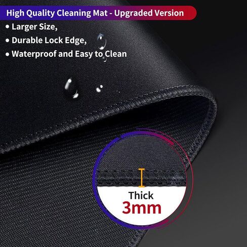 Oversized Mat/ 12Ga /9mm / 5.56mm Bore Cleaner+ CLP Oil Gun Cleaning Kit,Gun Cleaning Supplies with Gun Snake,Gun Cleaning Patches,6-inch Swab,Gun Brushes,Cleaning Pick,Gun Cloth,Pad in Saudi Arabia