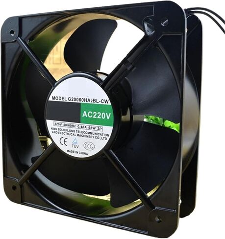 1pcs G20060HA2BL AC 220V 50/60Hz 0.48A 65W 20cm 20060 200x200x60mm Double Ball Bearing Cooling Fan in Saudi Arabia