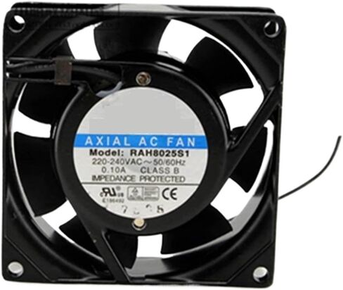 ل RAH8025S1 التيار المتناوب 220 فولت 240 فولت 50/60 هرتز 0.1A 8 سنتيمتر 8025 80x80x25 مللي متر in Saudi Arabia