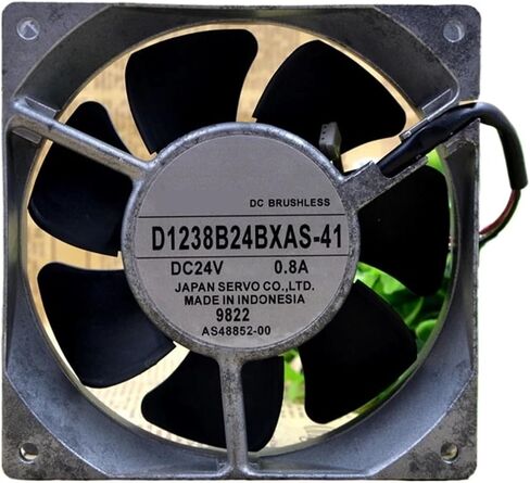 for D1238B24BXAS-41 24V 0.8A 12cm 12038 120x120x38mm Double Ball Bearing Cooling Fan in Saudi Arabia