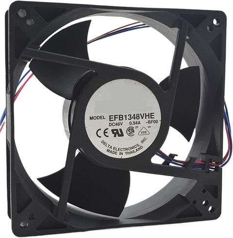 ل EFB1348VHE 48V 0.54A 25.92W 4700RPM 12 سنتيمتر 127x127x38 مللي متر مزدوجة الكرة تحمل مروحة التبريد in Saudi Arabia