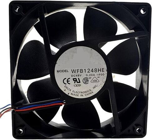 for WFB1248HE 48V 0.2A 9.6W 6300RPM 12cm 12038 120x120x38mm Double Ball Bearing Cooling Fan in Saudi Arabia