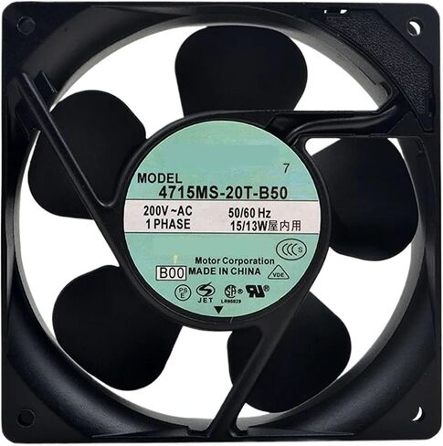 for 4715MS-20T-B50 AC 220V 50/60Hz 15/13W 12cm 12038 120x120x38mm 2600RPM Aluminum Machine Cooling Fan in Saudi Arabia