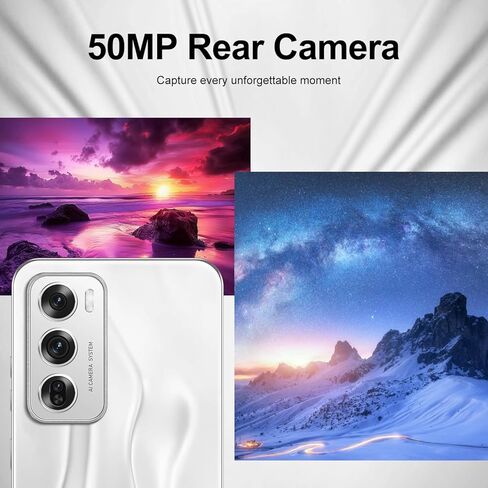 هاتف Reno 12 Pro غير مقفل، شاشة 6.7 بوصة عالية الدقة، هاتف أندرويد غير مقفل، 8 النواة، 8 جيجابايت + 256 جيجابايت، هاتف ذكي يعمل بنظام أندرويد، بطارية 6800 مللي أمبير، قدرة فائقة على التحمل، ثنائي الشريحة (أسود) in Kuwait