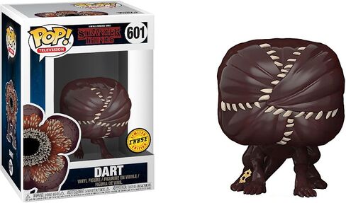 Dart Demodog (Chase): P o p ! TV Vinyl Figurine Bundle with 1 Compatible 'ToysDiva' Graphic Protector (601 - 28632 - B / A) in Saudi Arabia