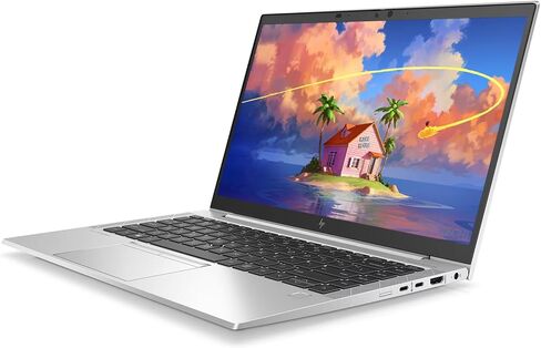 HP EliteBook 845 G7 Business Laptop, 14-inch Full HD, AMD Ryzen 5 Pro 4650U, 16GB RAM, 512GB SSD, Webcam, FP Unlock, Backlit KBL, HDMI, Windows 11 Pro (Renewed) in Saudi Arabia