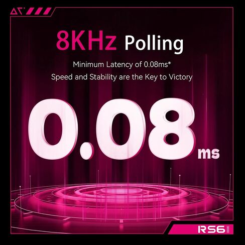 ATK RS6 Ultra Hall Effect Gaming Keyboard – 65% Layout, Hot-Swappable Switches, RGB Backlight with Music Sync, Custom Actuation, 8000Hz Polling, N-Key Rollover (White Shadow Warrior, TTC RGB Magneto) in Saudi Arabia