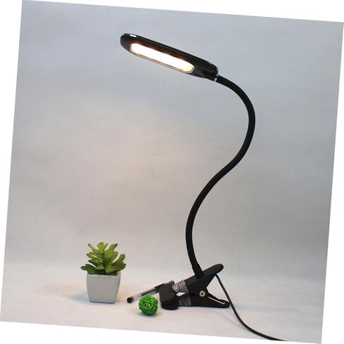 مصباح قراءة بمشبك USB من jojofuny، مصباح LED للعناية بالعين، ذراع مرن محمول بمشبك للسرير والسفر، سطوع قابل للتعديل يعمل بمنفذ USB in Kuwait