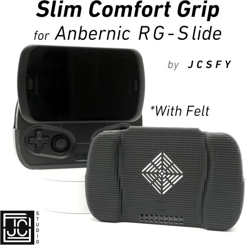قبضة من أجل Anbernic RG Slide قبضة مريحة سميكة مع غلاف لباد مريح RG-Slide مقابض فاخرة محمولة باليد من JCSFY (رفيعة) in Saudi Arabia