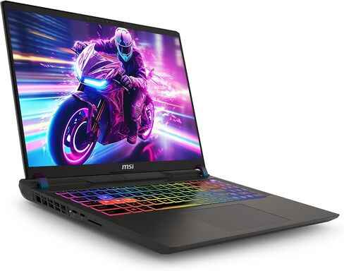 كمبيوتر محمول للألعاب MSI Vector 16 HX AI 400، Intel Ultra 9-275HX، ذاكرة الوصول العشوائي DDR5 سعة 64 جيجابايت، 2 تيرابايت PCIe SSD، شاشة 16 بوصة WQXGA (2560x1600) 240 هرتز، Nvidia G-Force RTX 5080، لوحة مفاتيح بإضاءة خلفية RGB، W11 Pro، رمادي كوزمو in Saudi Arabia