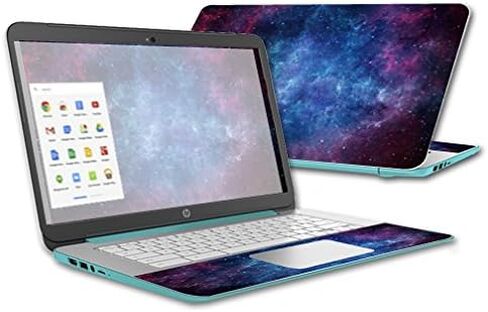 Mightyskins Skin Compatible with Hp Chromebook 14 (2015) Case Wrap Cover Sticker Skins Nebula in Saudi Arabia