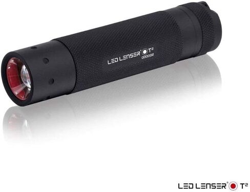 Ledlenser T² Tactical LED Torch, 240 lumens, Long Distance Beam 180m, Robust Metal housing, 3xAAA Battery Powered, incl. Batteries, Hunting, Fishing, Outdoor in Kuwait