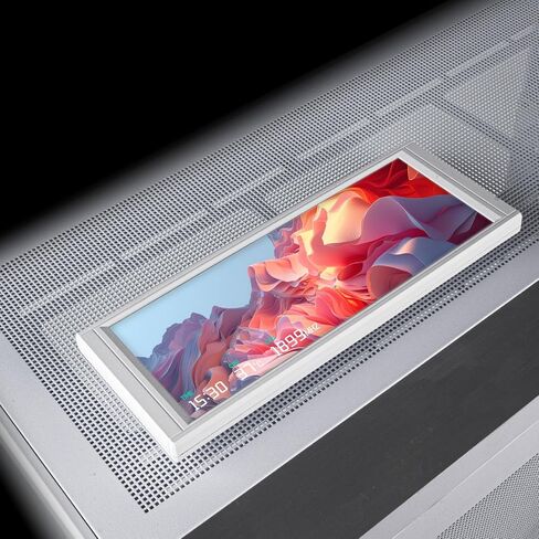 شاشة Thermalright Trofeo Vision LCD AIO مقاس 6.86 بوصة، شاشة كمبيوتر شخصي، شاشة USB من النوع C لمراقبة الأجهزة في الوقت الفعلي، مع سمات معدة مسبقًا وDIY لحافظة كمبيوتر الألعاب/مبرد وحدة المعالجة المركزية (أسود) in Saudi Arabia