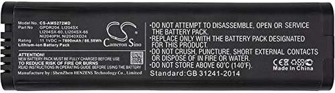 Compatible with Battery for Anritsu LI204SX, LI204SX-60, LI204SX-60A, LI204SX-66, MS2024A, MS2024B, MS2025B, MS2026A, MS2026B, MS2026C, MS2027C, MS2028B (7800mAh) in Saudi Arabia