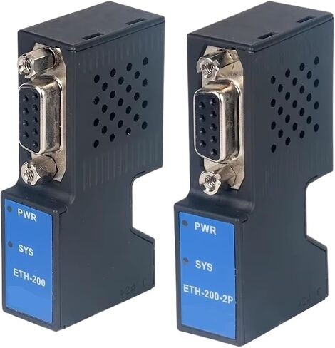 SYOAXVVD 1pcs for S7-200 300 Serial Port to Ethernet Module Modbus S7 TCP Protocol CP343-1 PPI MPI DP ETH-200-2P ETH-200(ETH-200-2P) in Saudi Arabia