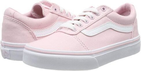 أحذية رياضية منخفضة الرقبة للجنسين من Vans، رمادي ((C/أصفر) رمادي ثلجي/دينيم حمضي Q70)، 12 US نسائي in Kuwait