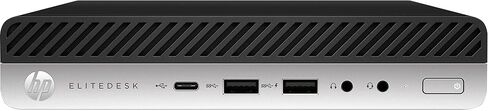 كمبيوتر HP EliteDesk 800 G4 المكتبي الصغير i5 8500 3.0 جيجا هرتز، ذاكرة وصول عشوائي DDR4 سعة 16 جيجابايت، محرك أقراص NVMe M.2 SSD سعة 256 جيجابايت، USB من النوع C، نظام التشغيل Windows 11 Pro (متجدد) in Kuwait