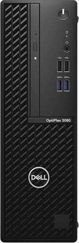 كمبيوتر مكتبي Dell OptiPlex 3080 SFF صغير الحجم، سداسي النواة i5-10500 يصل إلى 4.5 جيجا هرتز، ذاكرة الوصول العشوائي 16 جيجا، 512 جيجا SSD، لوحة مفاتيح وماوس، واي فاي، BT، Windows 11 Pro (متجدد) in Kuwait