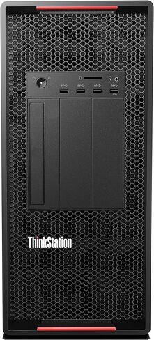 محطة عمل/خادم PCSP ThinkStation P920، 2X Intel Gold 6152 حتى 3.7 جيجا هرتز (44 نواة و88 خيطًا)، 128 جيجا DDR4، بطاقة رسومات NVS 510 2 جيجا، بدون محرك أقراص ثابتة، بدون نظام تشغيل (متجدد) in Kuwait