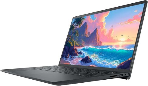 كمبيوتر محمول للأعمال Dell Inspiron 15، شاشة لمس 15.6 بوصة، كمبيوتر محمول Windows 11 Pro، ذاكرة الوصول العشوائي 32 جيجابايت، 1 تيرابايت SSD، معالج AMD Ryzen 7 7730U ثماني النواة، شاشة FHD LED، لوحة مفاتيح رقمية، HDMI، أسود in Saudi Arabia