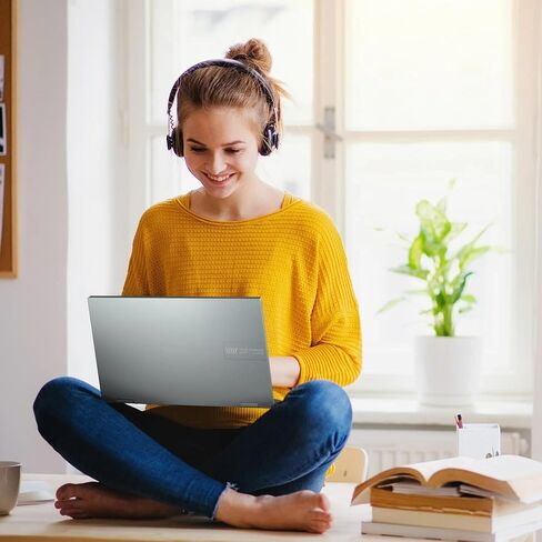 ASUS VivoBook 15 كمبيوتر محمول عالي الأداء باللون الأزرق، Intel 10-core i5 حتى 4.2 جيجا هرتز، 16 جيجا بايت رام، 512 جيجا بايت SSD، 15.6 بوصة FHD كاميرا ويب HDMI W11 (F1502 - متجدد) in Saudi Arabia