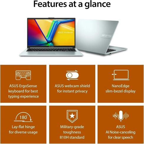 ASUS VivoBook 15 كمبيوتر محمول عالي الأداء باللون الأزرق، Intel 10-core i5 حتى 4.2 جيجا هرتز، 16 جيجا بايت رام، 512 جيجا بايت SSD، 15.6 بوصة FHD كاميرا ويب HDMI W11 (F1502 - متجدد) in Saudi Arabia