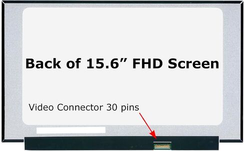 SCREENARAMA New Screen Replacement for Dell Alienware M15 R1 R2 R3 R4 P87F (40pin 144Hz) FHD 1920x1080 IPS LCD LED Display with Tools and Tape in Saudi Arabia