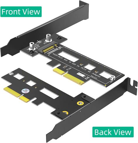 NVME HDDs to PCIE 4 Risers Card M-Key Adapter PCIexpress 4/8/16 Converters Computer Expansion Add On Card NVME to Adapter in Saudi Arabia