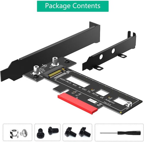 NVME HDDs to PCIE 4 Risers Card M-Key Adapter PCIexpress 4/8/16 Converters Computer Expansion Add On Card NVME to Adapter in Saudi Arabia