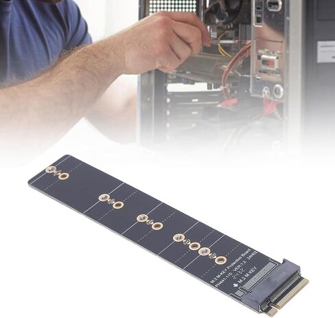 بطاقة محول M.2 NVME PCIe NVMe SSD إلى بطاقة توسيع PCIe مع بالوعة حرارية من الألومنيوم تدعم 2230 2242 2260 2280 22110 SSD لـ in Kuwait