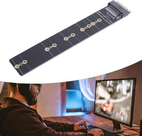 بطاقة محول M.2 NVME PCIe NVMe SSD إلى بطاقة توسيع PCIe مع بالوعة حرارية من الألومنيوم تدعم 2230 2242 2260 2280 22110 SSD لـ in Kuwait