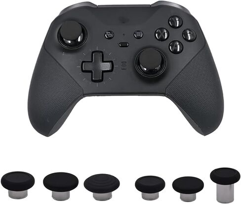 6Pcs Elite 2 Controller Thumbsticks Replacement for Xbox Elite Series 2/2 Core Controller, Elite 2 Controller Thumbsticks Joystick Replacement for Xbox Elite Series 2 Core Controller(Blue) in Saudi Arabia