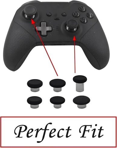 6Pcs Elite 2 Controller Thumbsticks Replacement for Xbox Elite Series 2/2 Core Controller, Elite 2 Controller Thumbsticks Joystick Replacement for Xbox Elite Series 2 Core Controller(Blue) in Saudi Arabia