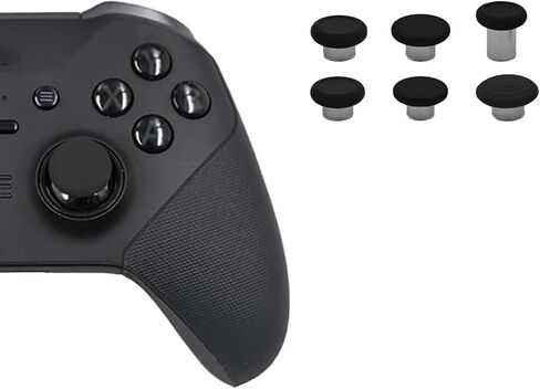 6Pcs Elite 2 Controller Thumbsticks Replacement for Xbox Elite Series 2/2 Core Controller, Elite 2 Controller Thumbsticks Joystick Replacement for Xbox Elite Series 2 Core Controller(Blue) in Saudi Arabia