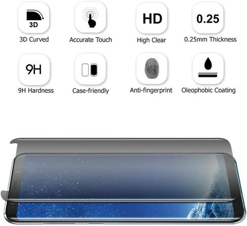 [2 Pack] LYWHL for Samsung Note 10 Plus Privacy Screen Protector, Anti-Spy Tempered Glass Screen Protector for Note 10 Plus, 9H Hardness Film Anti-Scratch Case Friendly [Don’t Support Fingerprint Unlock] in Saudi Arabia