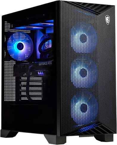 كمبيوتر مكتبي للألعاب msi Aegis R2 AI - معالج Intel Core Ultra 9 285 24-Core، ذاكرة وصول عشوائي DDR5 سعة 64 جيجابايت، محرك أقراص NVMe SSD سعة 2 تيرابايت، NVIDIA GeForce RTX 5070 Ti 16 جيجابايت GDDR7، نظام التشغيل Windows 11 Home in Saudi Arabia