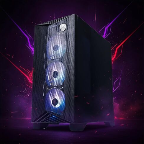كمبيوتر مكتبي للألعاب msi Aegis R2 AI - معالج Intel Core Ultra 9 285 24-Core، ذاكرة وصول عشوائي DDR5 سعة 64 جيجابايت، محرك أقراص NVMe SSD سعة 2 تيرابايت، NVIDIA GeForce RTX 5070 Ti 16 جيجابايت GDDR7، نظام التشغيل Windows 11 Home in Saudi Arabia
