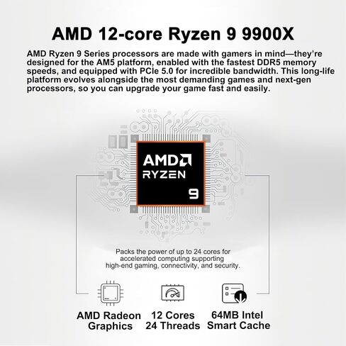 msi Aegis ZS2 Gaming Desktop AMD 12-core Zen 5 Ryzen 9 9900X (Beats i9-14900HX) 32GB DDR5 1TB SSD GeForce RTX 5080 DLSS4 360mm Liquid Cooler 850W 80+ Gold PSU Support HDD Win11 w/ICP Hub in Saudi Arabia