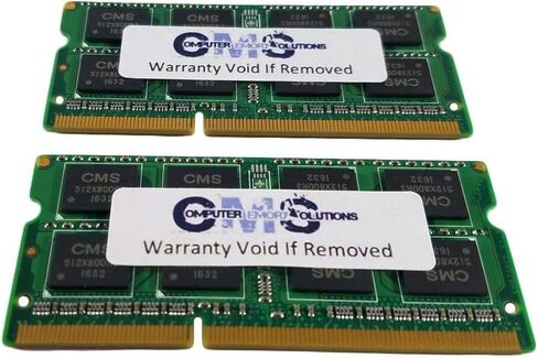 ترقية ذاكرة الوصول العشوائي CMS 16GB (2X8GB) DDR3 12800 1600MHz Non ECC SODIMM متوافقة مع Lenovo® Thinkcentre M73Z - A7 in Saudi Arabia