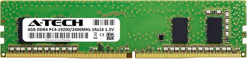 استبدال ذاكرة الوصول العشوائي A-Tech 4 جيجا بايت لـ Hynix HMA851U6AFR6N-UH | وحدة ذاكرة DDR4 2400 ميجا هرتز PC4-19200 1Rx16 1.2V UDIMM غير ECC 288-Pin DIMM in Saudi Arabia