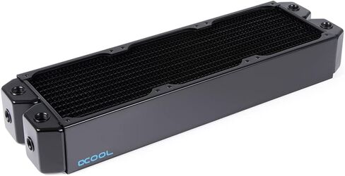 Alphacool NexXxoS UT60 Full Copper Dual-Flow Radiator 360, 120mm x 3, Black in Saudi Arabia