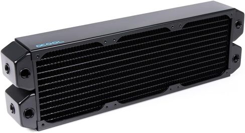 Alphacool NexXxoS UT60 Full Copper Dual-Flow Radiator 360, 120mm x 3, Black in Saudi Arabia