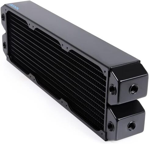 Alphacool NexXxoS UT60 Full Copper Dual-Flow Radiator 360, 120mm x 3, Black in Saudi Arabia
