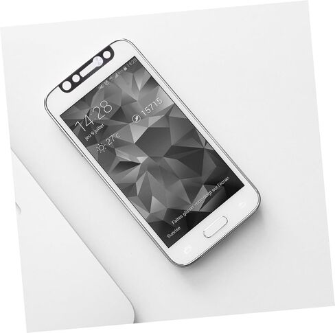 Angoily 2pcs Camera Cover Privacy Front Camera Cover Compatible for iPhone x Adhesive Protective Black in Saudi Arabia